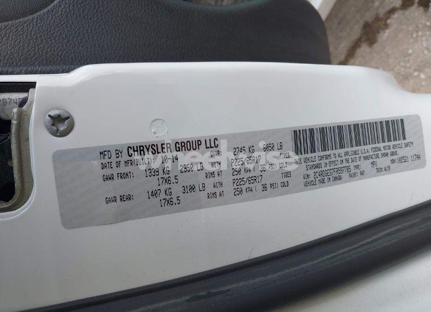 Photo 9 of 2015 Dodge Grand CARAVAN R/T (VIN 2C4RDGEG7FR597785)