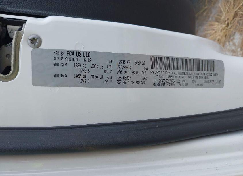 Photo 9 of 2018 Dodge Grand CARAVAN GT (VIN 2C4RDGEG7JR341199)