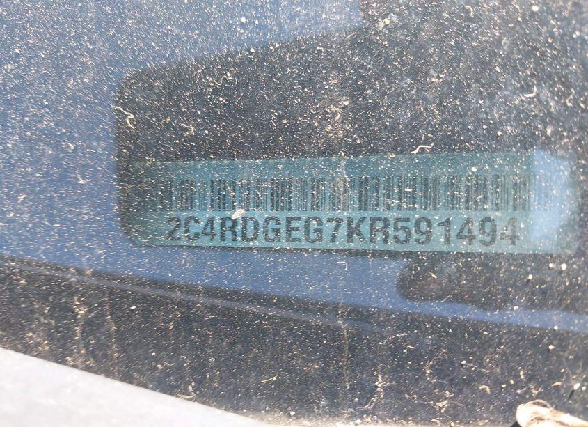 Photo 9 of 2019 Dodge Grand CARAVAN GT (VIN 2C4RDGEG7KR591494)