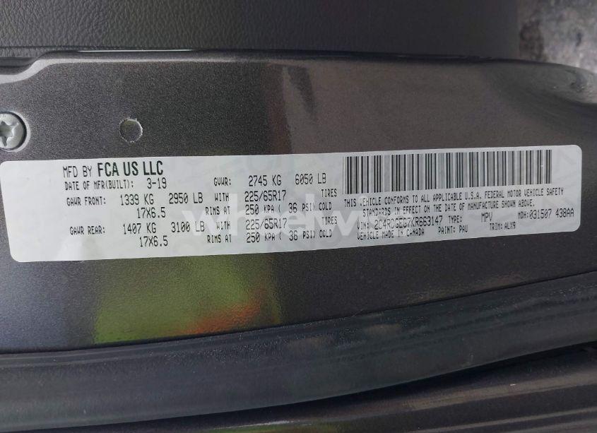 Photo 9 of 2019 Dodge Grand CARAVAN GT (VIN 2C4RDGEG7KR663147)