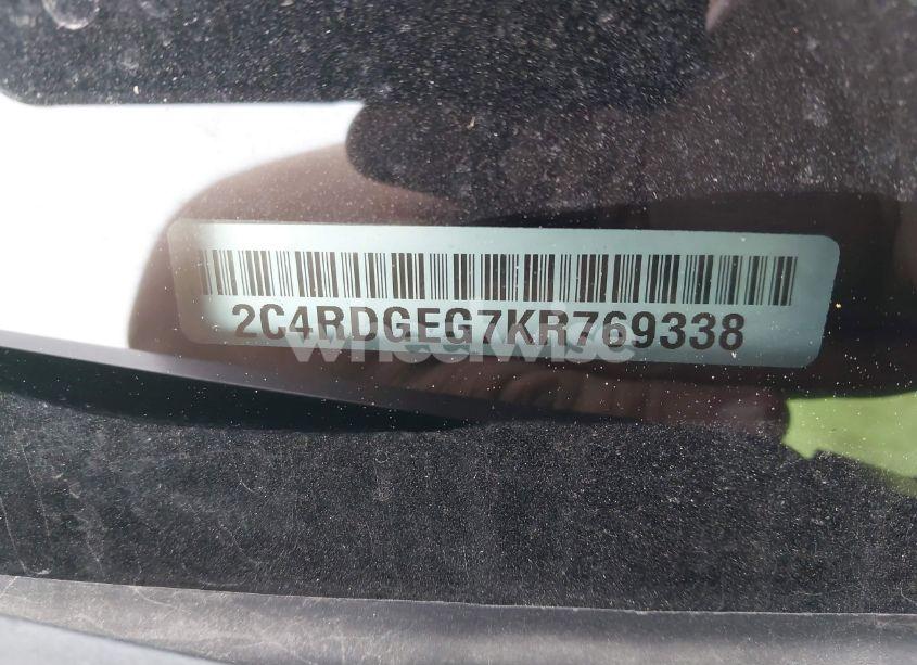 Photo 9 of 2019 Dodge Grand CARAVAN GT (VIN 2C4RDGEG7KR769338)