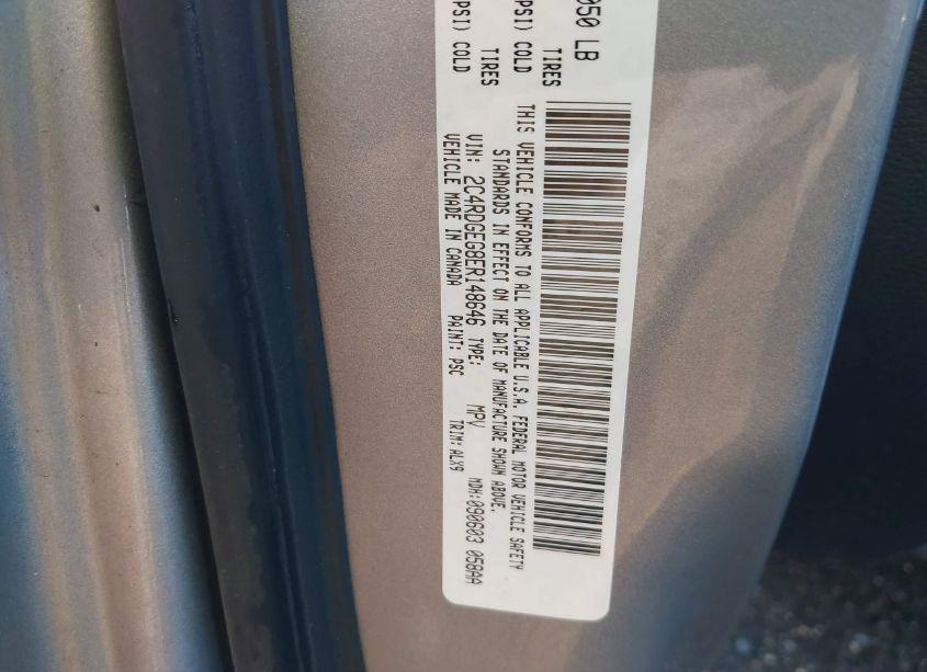 Photo 9 of 2014 Dodge Grand CARAVAN R/T (VIN 2C4RDGEG8ER148646)