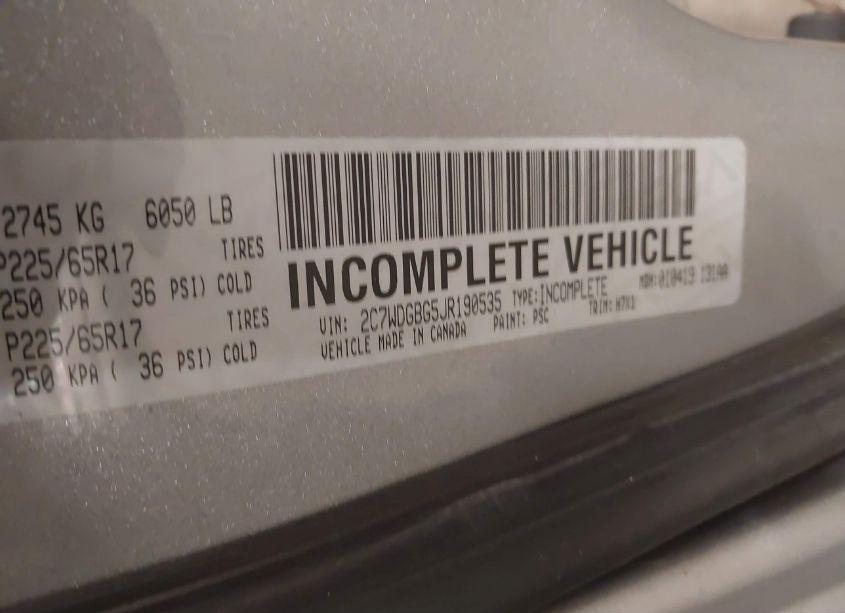 Photo 9 of 2018 Dodge Grand CARAVAN SE (VIN 2C7WDGBG5JR190535)