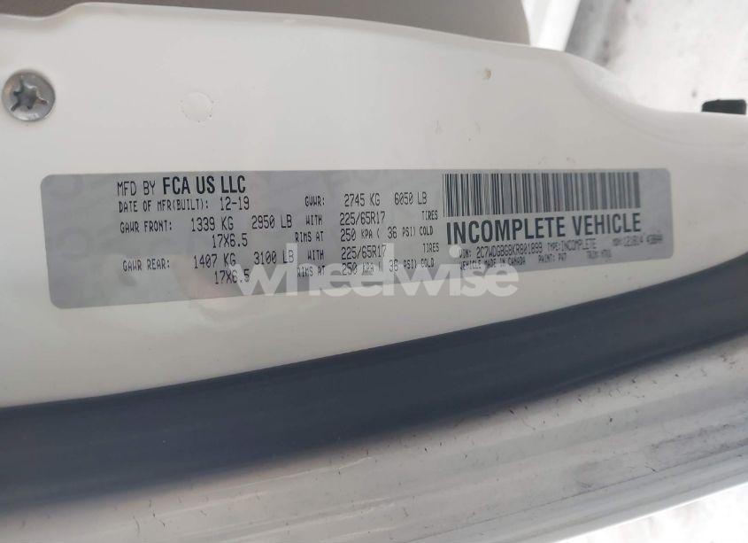 Photo 9 of 2019 Dodge Grand CARAVAN SE (VIN 2C7WDGBG8KR801899)