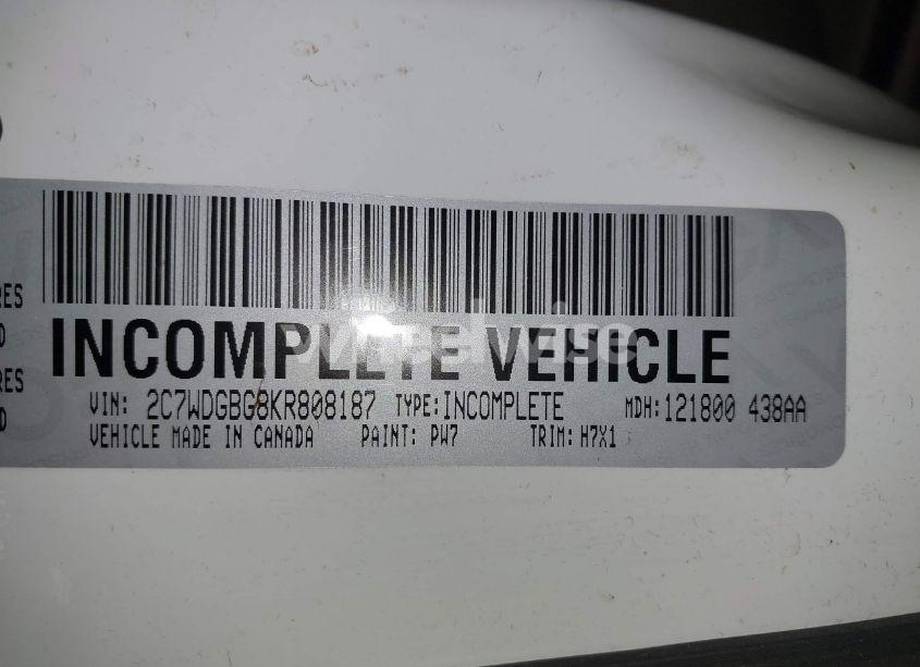 Photo 9 of 2019 Dodge Grand CARAVAN SE (VIN 2C7WDGBG8KR808187)