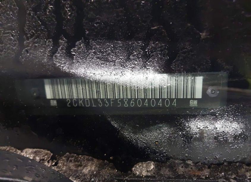 Photo 9 of 2008 Pontiac Torrent (VIN 2CKDL33F586040404)