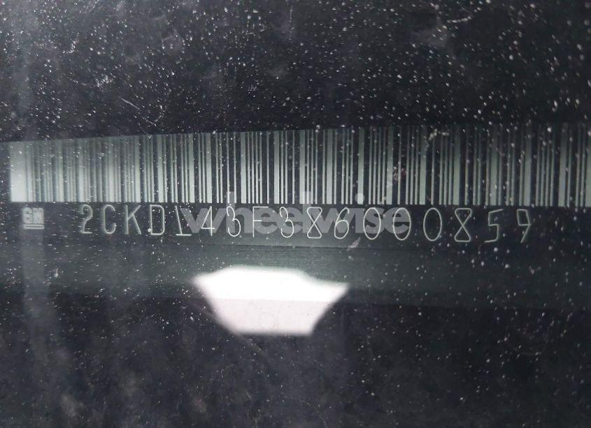 Photo 9 of 2008 Pontiac Torrent (VIN 2CKDL43F386000859)