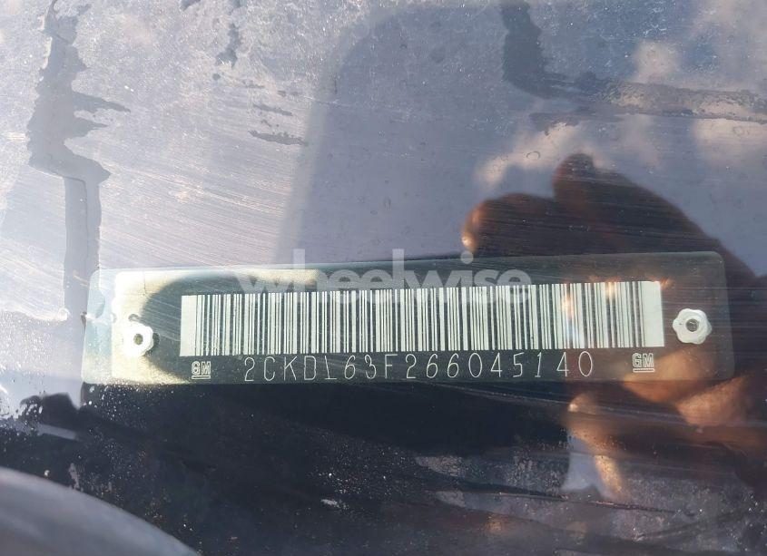 Photo 9 of 2006 Pontiac Torrent (VIN 2CKDL63F266045140)