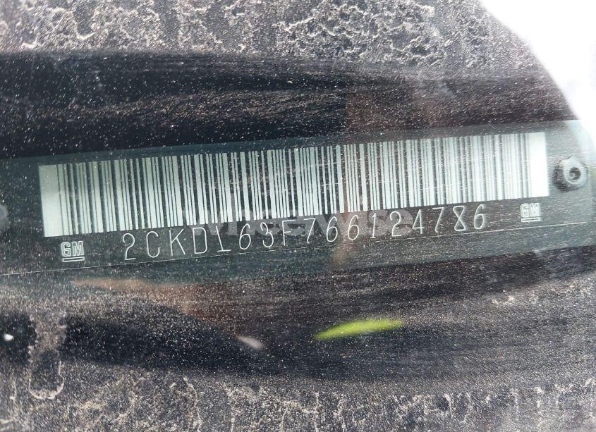 Photo 9 of 2006 Pontiac Torrent (VIN 2CKDL63F766124786)