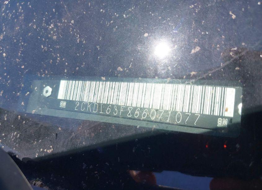 Photo 9 of 2006 Pontiac Torrent (VIN 2CKDL63F866071077)