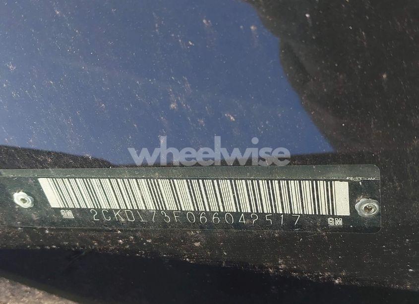 Photo 9 of 2006 Pontiac Torrent (VIN 2CKDL73F066042517)