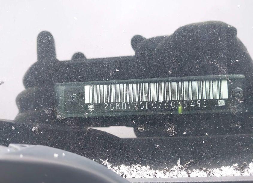 Photo 9 of 2007 Pontiac Torrent (VIN 2CKDL73F076035455)