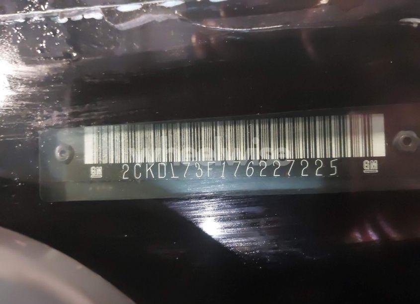 Photo 9 of 2007 Pontiac Torrent (VIN 2CKDL73F176227225)