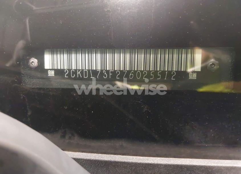 Photo 9 of 2007 Pontiac Torrent (VIN 2CKDL73F276025512)