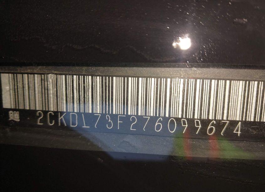 Photo 9 of 2007 Pontiac Torrent (VIN 2CKDL73F276099674)