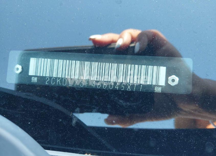 Photo 9 of 2006 Pontiac Torrent (VIN 2CKDL73F466045811)