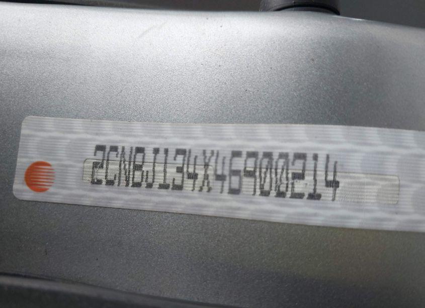 Photo 9 of 2004 Chevrolet Tracker (VIN 2CNBJ134X46900214)