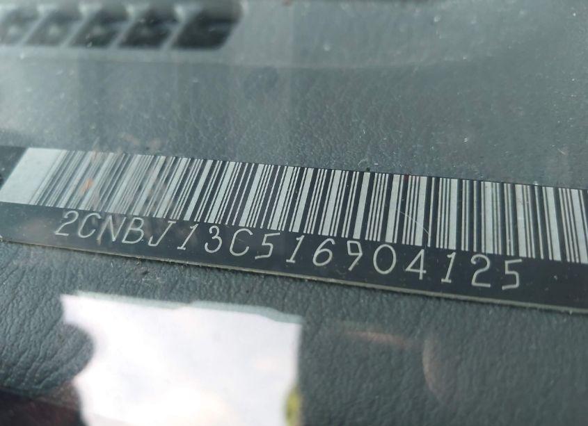 Photo 9 of 2001 Chevrolet Tracker HARD TOP BASE (VIN 2CNBJ13C516904125)
