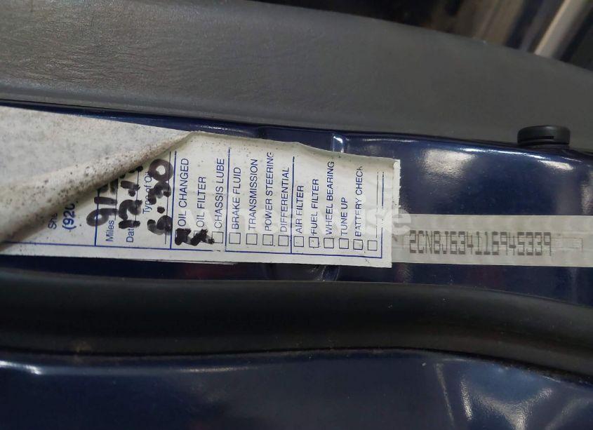 Photo 9 of 2001 Chevrolet Tracker HARD TOP LT (VIN 2CNBJ634116945339)