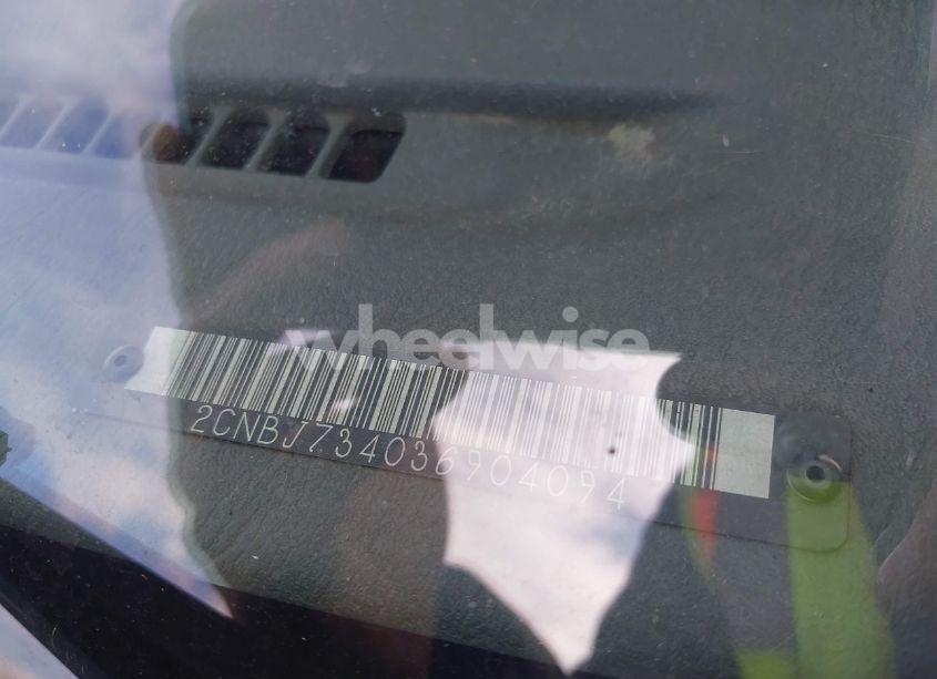 Photo 9 of 2003 Chevrolet Tracker HARD TOP ZR2 (VIN 2CNBJ734036904094)