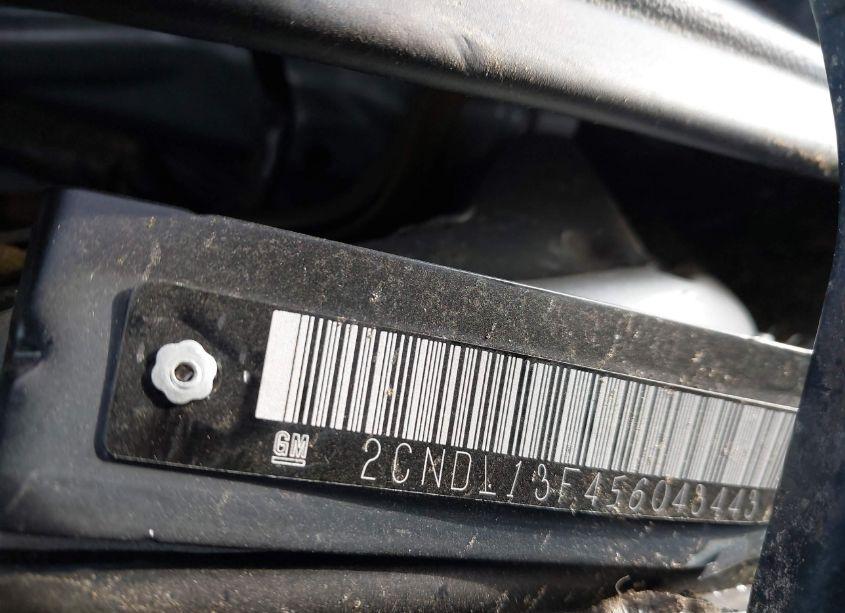 Photo 9 of 2005 Chevrolet Equinox LS (VIN 2CNDL13F456043443)