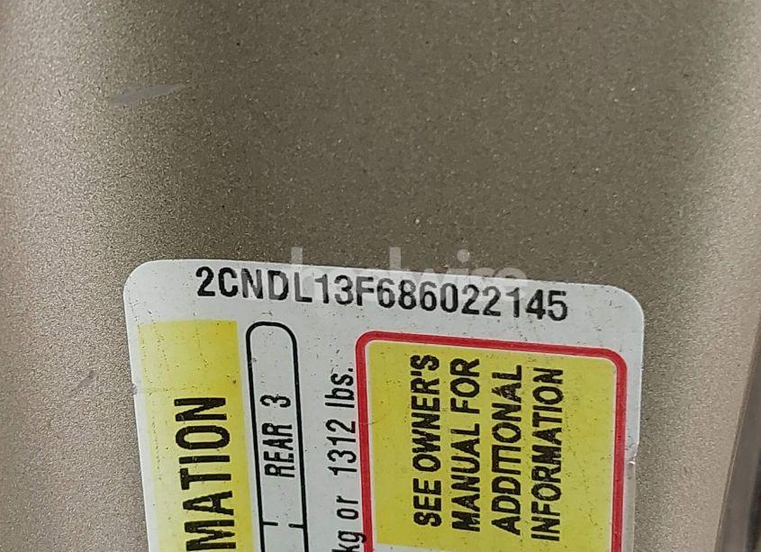 Photo 9 of 2008 Chevrolet Equinox LS (VIN 2CNDL13F686022145)