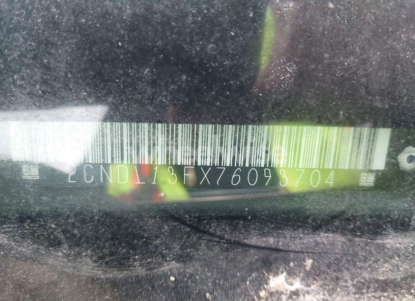 Photo 9 of 2007 Chevrolet Equinox LS (VIN 2CNDL13FX76093704)