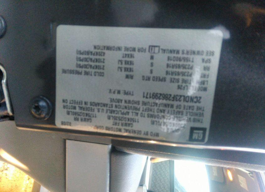 Photo 9 of 2008 Chevrolet Equinox LS (VIN 2CNDL23F286299171)