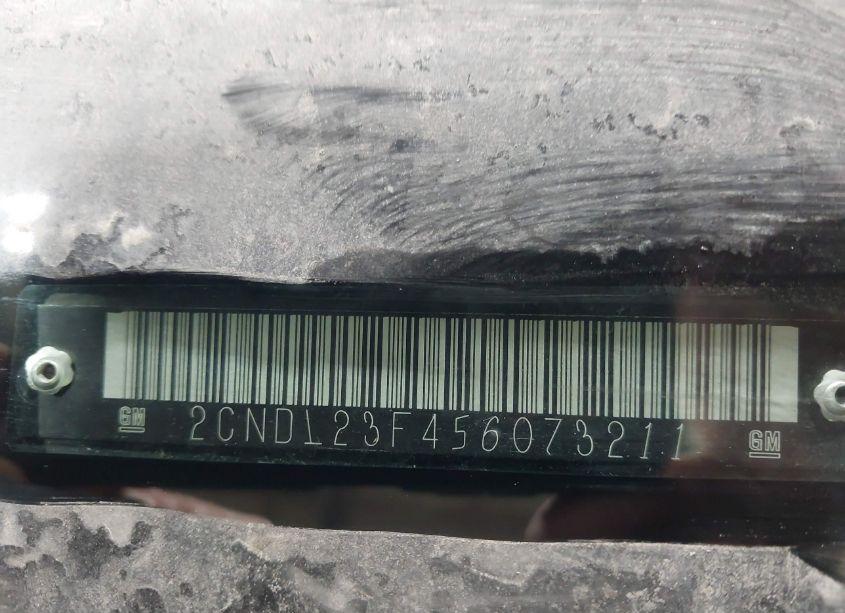 Photo 9 of 2005 Chevrolet Equinox LS (VIN 2CNDL23F456073211)