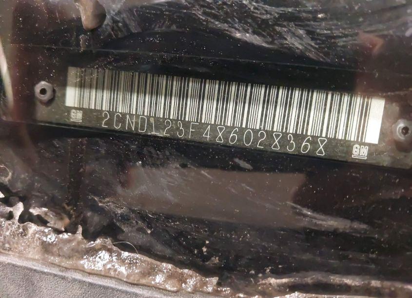 Photo 9 of 2008 Chevrolet Equinox LS (VIN 2CNDL23F486028368)