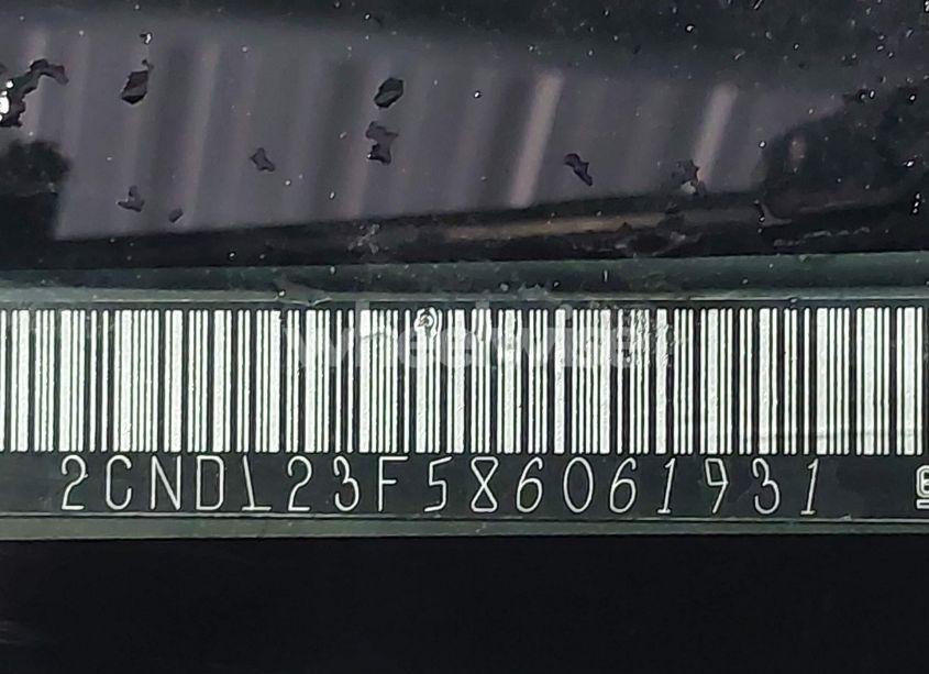 Photo 9 of 2008 Chevrolet Equinox LS (VIN 2CNDL23F586061931)