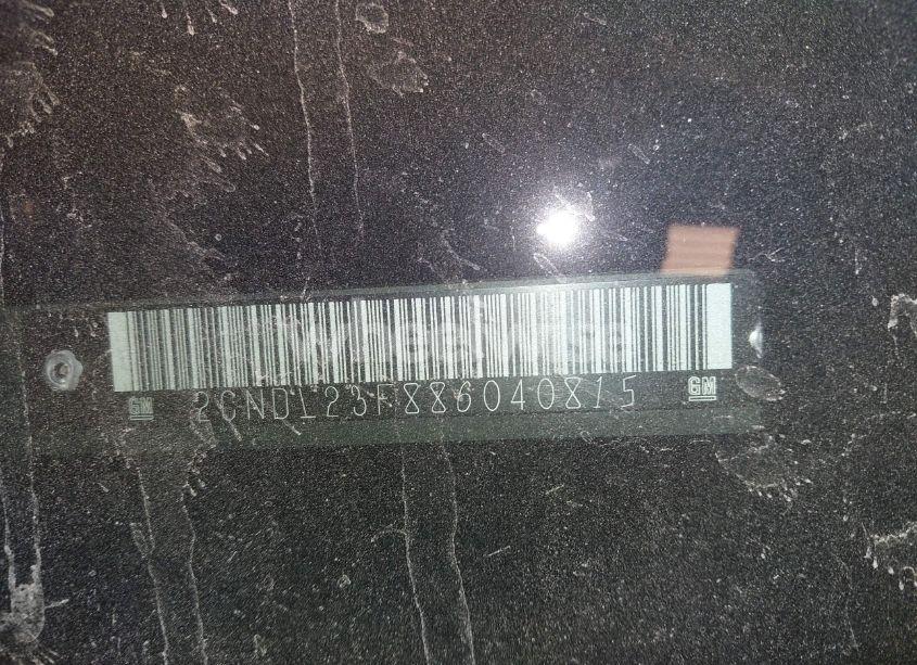 Photo 9 of 2008 Chevrolet Equinox LS (VIN 2CNDL23F886040815)