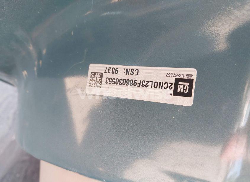 Photo 9 of 2008 Chevrolet Equinox LS (VIN 2CNDL23F986030553)