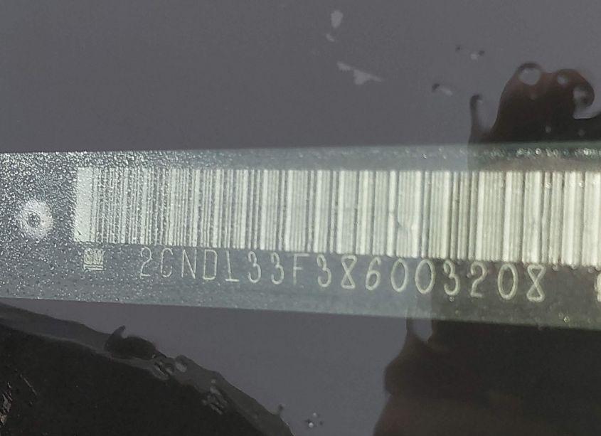 Photo 9 of 2008 Chevrolet Equinox LT (VIN 2CNDL33F386003208)