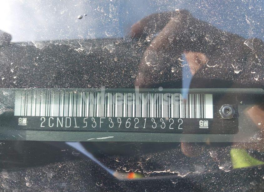 Photo 9 of 2009 Chevrolet Equinox LT (VIN 2CNDL53F396213322)