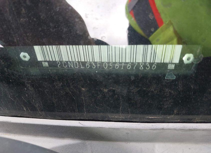 Photo 9 of 2005 Chevrolet Equinox LT (VIN 2CNDL63F056167836)