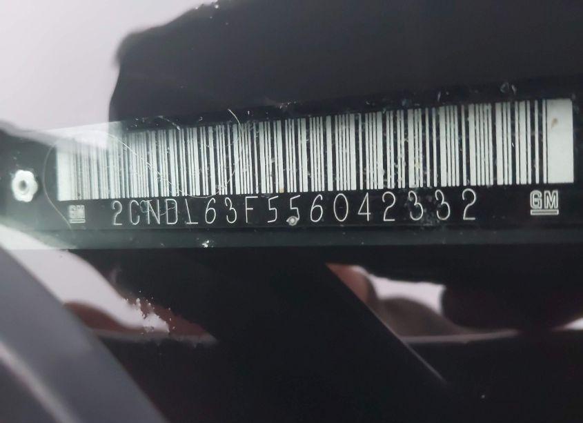 Photo 9 of 2005 Chevrolet Equinox LT (VIN 2CNDL63F556042332)