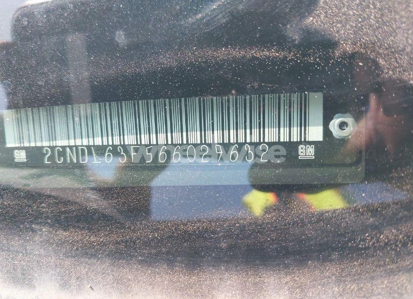 Photo 9 of 2006 Chevrolet Equinox LT (VIN 2CNDL63F566029632)