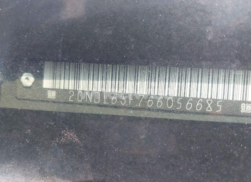 Photo 9 of 2006 Chevrolet Equinox LT (VIN 2CNDL63F766056685)