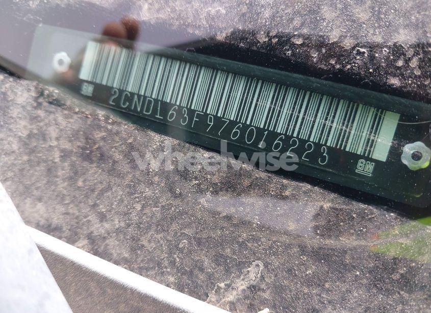 Photo 9 of 2007 Chevrolet Equinox LT (VIN 2CNDL63F976016223)