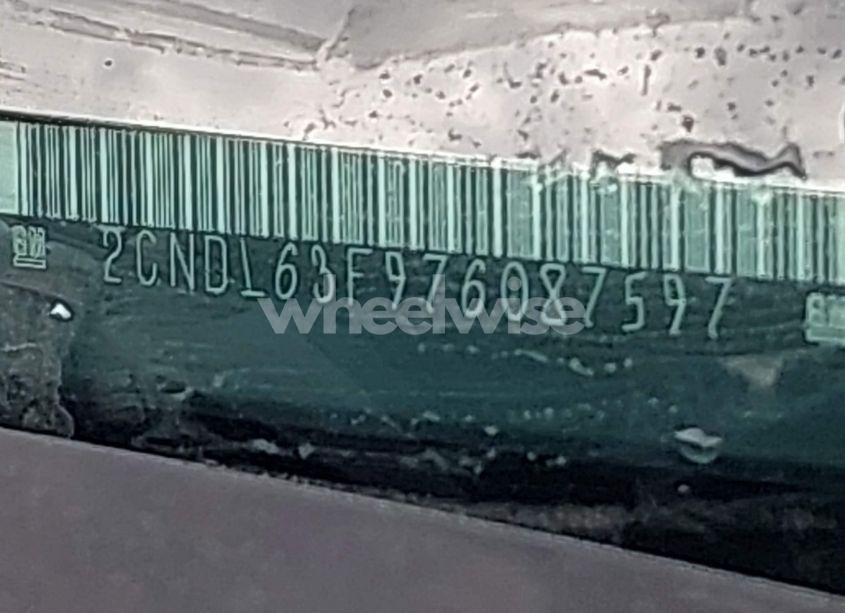 Photo 9 of 2007 Chevrolet Equinox LT (VIN 2CNDL63F976087597)