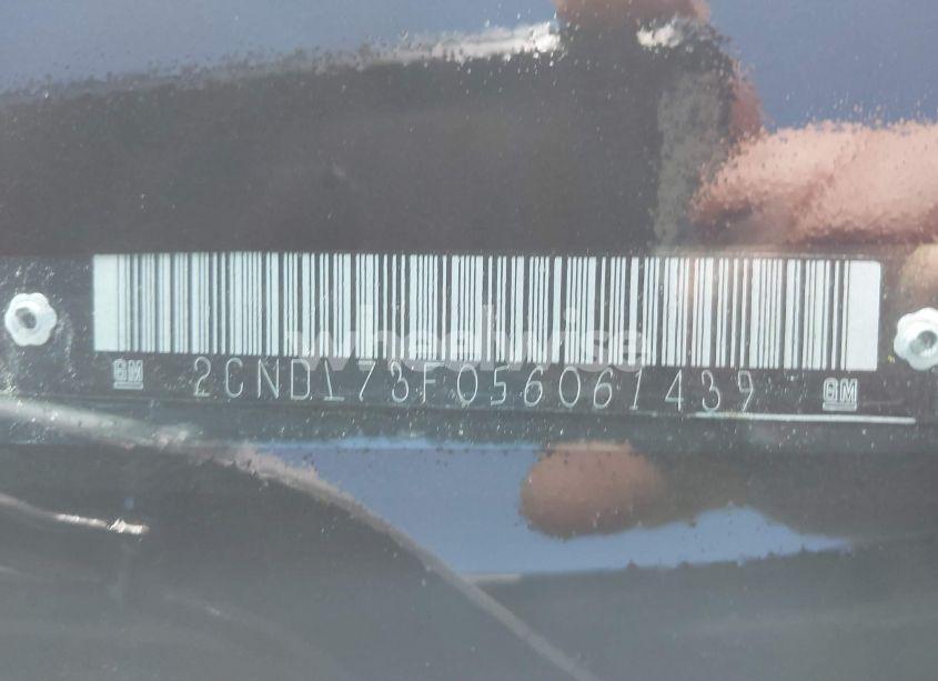 Photo 9 of 2005 Chevrolet Equinox LT (VIN 2CNDL73F056061439)