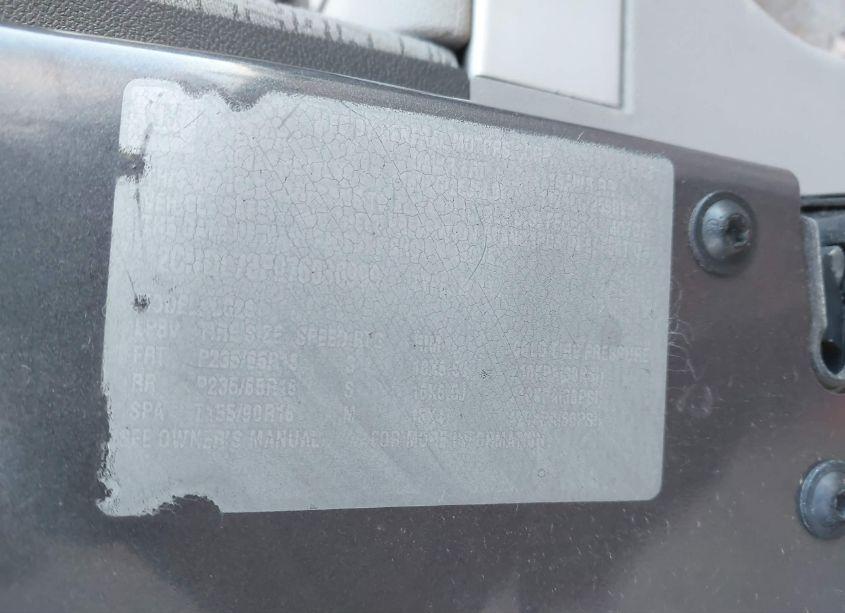 Photo 9 of 2007 Chevrolet Equinox LT (VIN 2CNDL73F076030999)