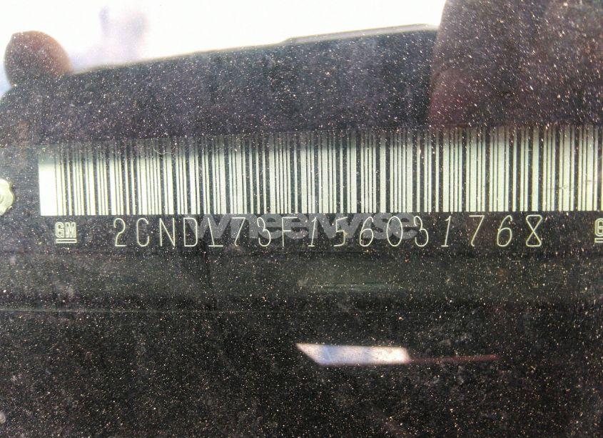 Photo 9 of 2005 Chevrolet Equinox LT (VIN 2CNDL73F156031768)