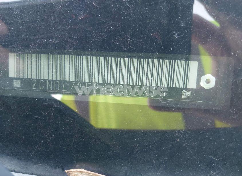 Photo 9 of 2006 Chevrolet Equinox LT (VIN 2CNDL73F266005813)