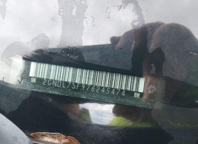 Photo 9 of 2007 Chevrolet Equinox LT (VIN 2CNDL73F976245474)