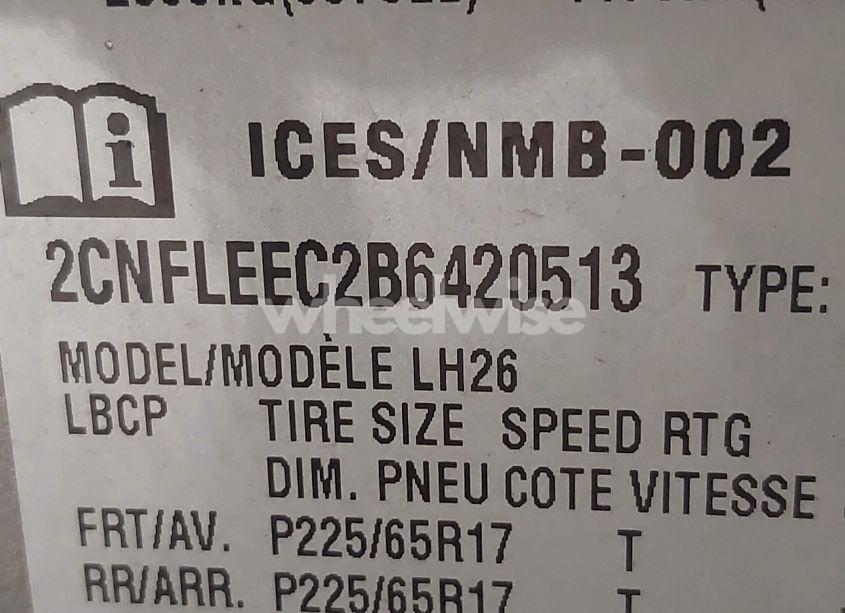 Photo 9 of 2011 Chevrolet Equinox 1LT (VIN 2CNFLEEC2B6420513)