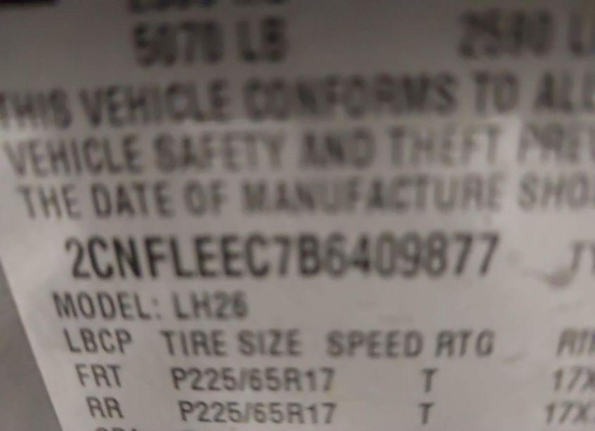 Photo 9 of 2011 Chevrolet Equinox 1LT (VIN 2CNFLEEC7B6409877)