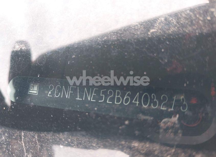 Photo 9 of 2011 Chevrolet Equinox 2LT (VIN 2CNFLNE52B6403213)