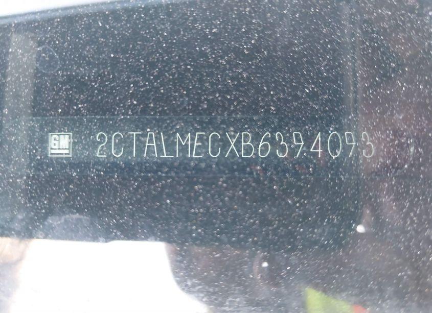 Photo 9 of 2011 Gmc Terrain SLE-1 (VIN 2CTALMECXB6394093)